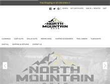 Tablet Screenshot of northmountaingear.com